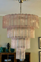 Art Glass Tronchi Chandelier
