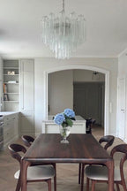 Art Glass Tronchi Chandelier