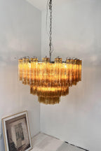 Art Glass Tronchi Chandelier