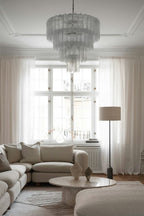 Art Glass Tronchi Chandelier