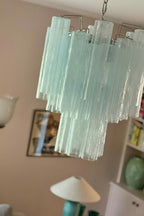 Art Glass Tronchi Chandelier