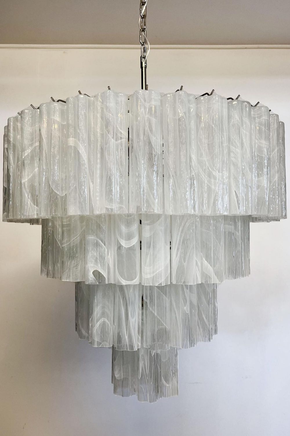 Art Glass Tronchi Chandelier