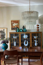 Art Glass Tronchi Chandelier