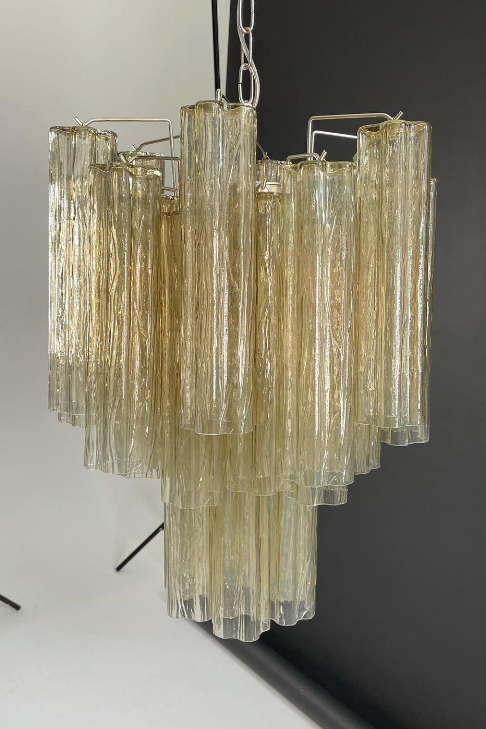 Art Glass Tronchi Chandelier