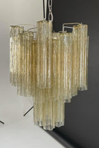 Art Glass Tronchi Chandelier