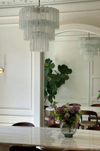 Art Glass Tronchi Chandelier