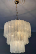 Art Glass Tronchi Chandelier