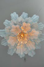 Art Glass Tronchi Chandelier