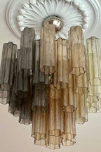 Art Glass Tronchi Chandelier