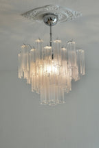Art Glass Tronchi Chandelier