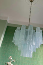 Art Glass Tronchi Chandelier