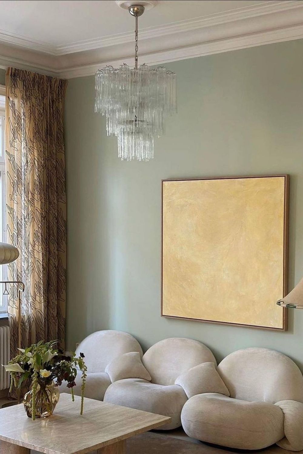 Art Glass Tronchi Chandelier