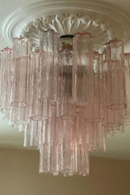 Art Glass Tronchi Chandelier