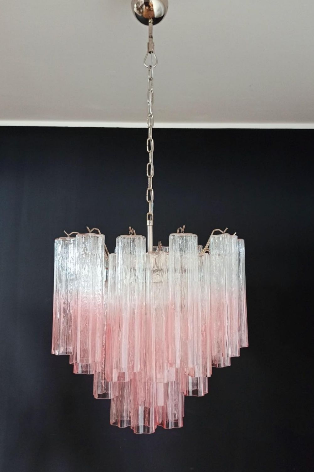 Art Glass Tronchi Chandelier