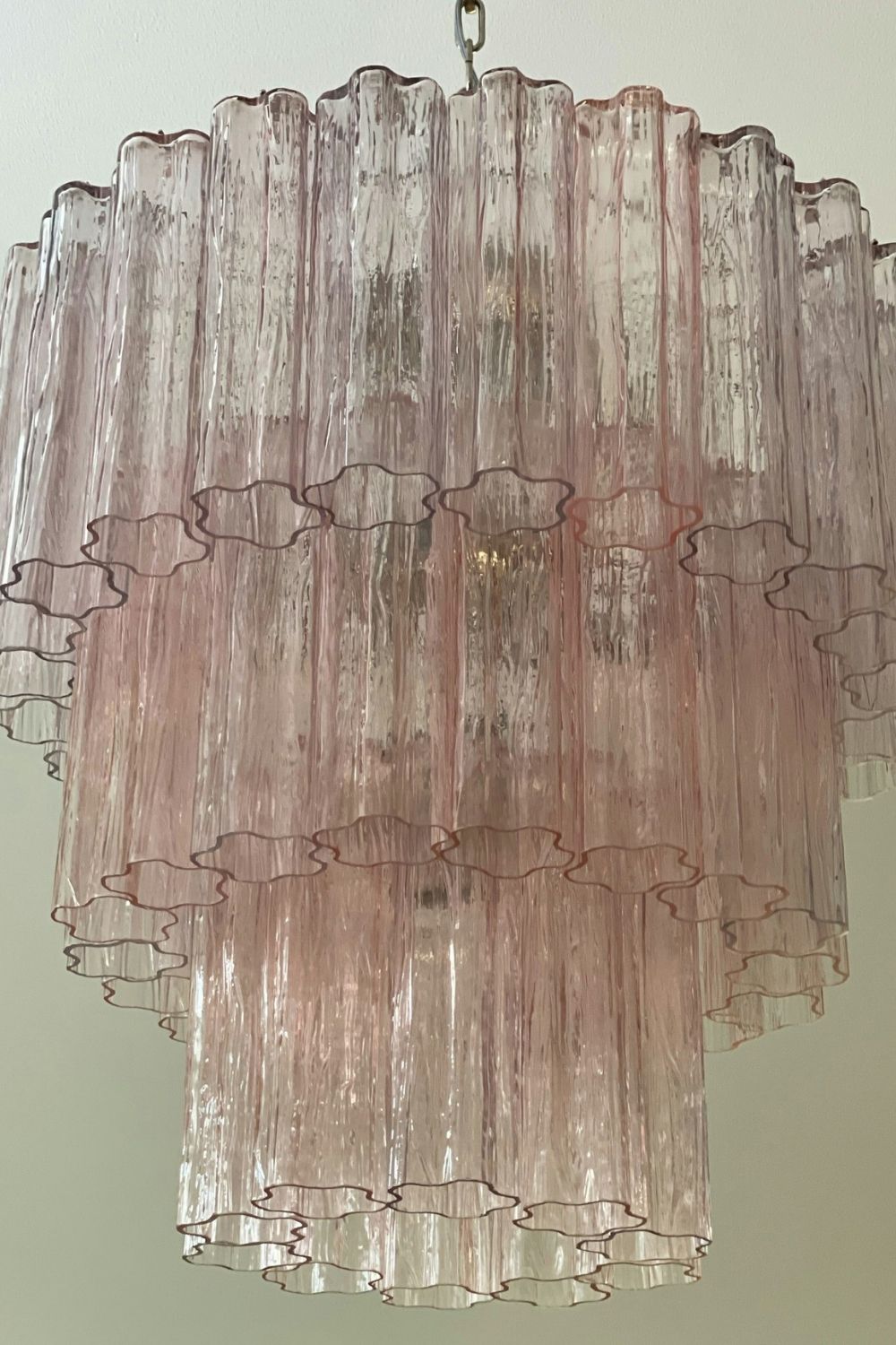 Art Glass Tronchi Chandelier
