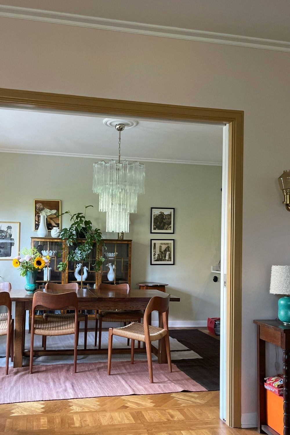 Art Glass Tronchi Chandelier