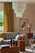 Art Glass Tronchi Chandelier