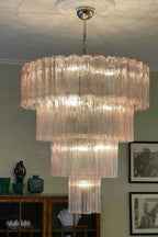 Art Glass Tronchi Chandelier