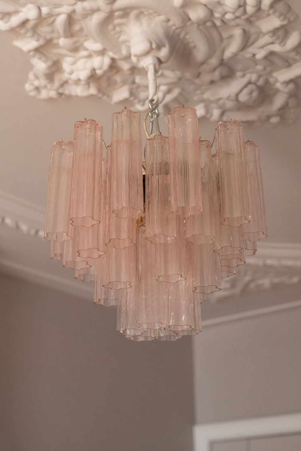 Art Glass Tronchi Chandelier