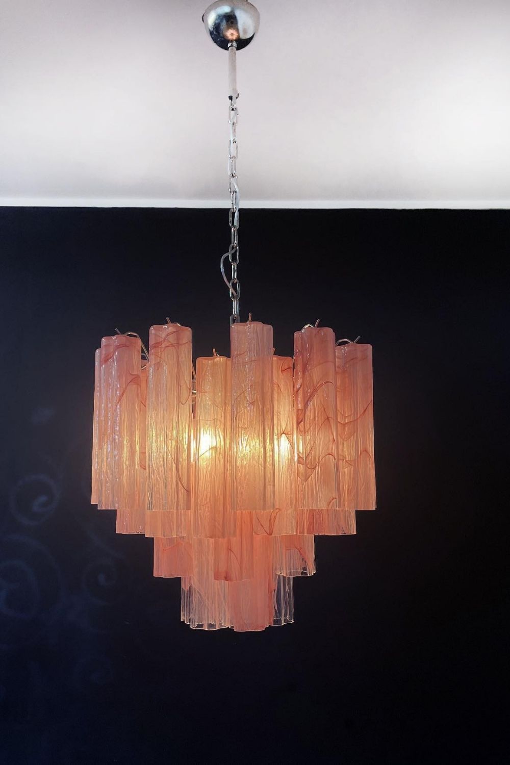 Art Glass Tronchi Chandelier