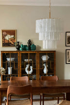 Art Glass Tronchi Chandelier