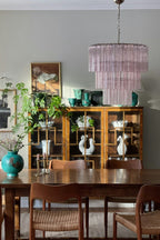 Art Glass Tronchi Chandelier