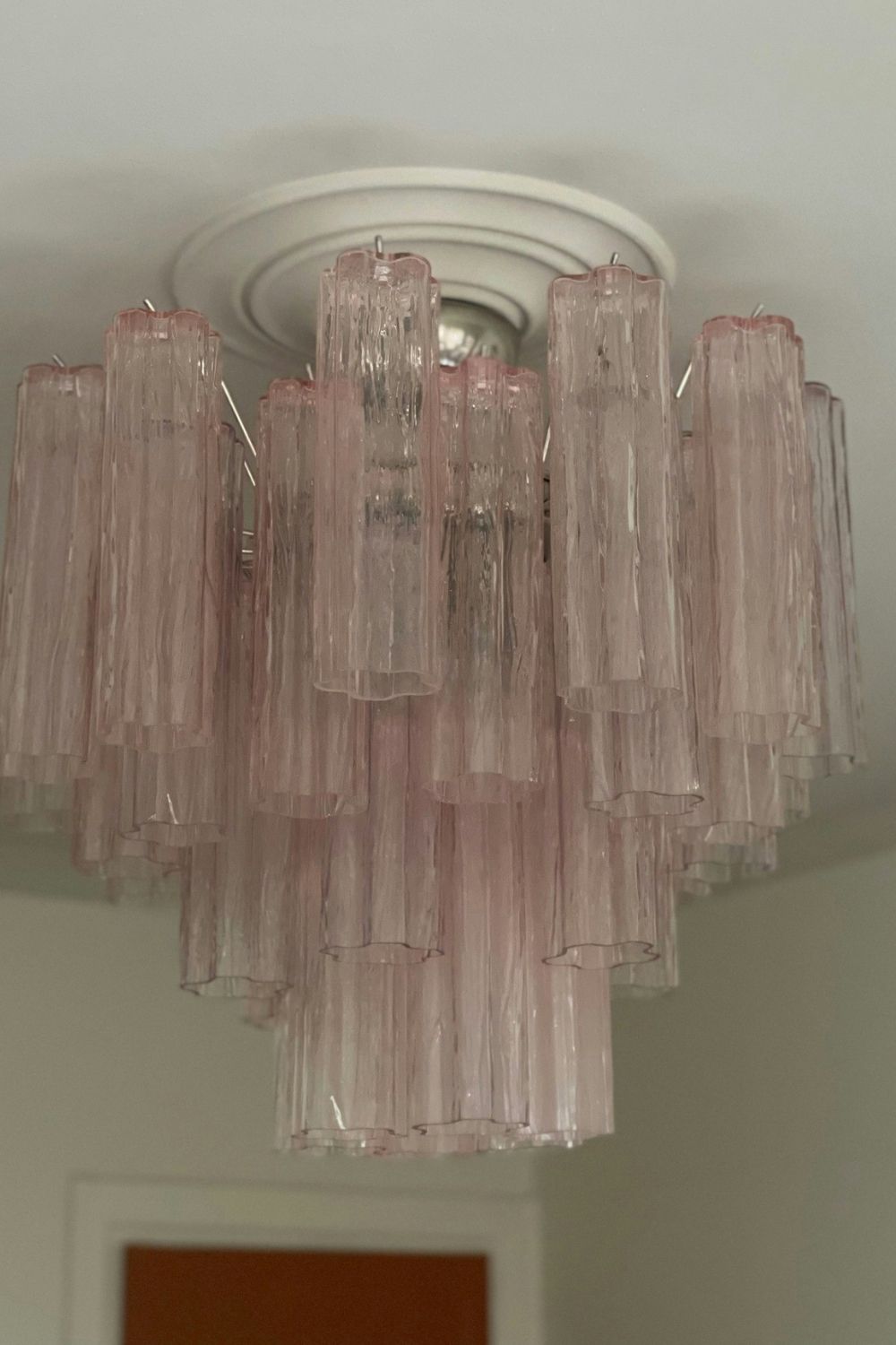 Art Glass Tronchi Chandelier