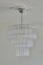 Art Glass Tronchi Chandelier