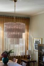 Art Glass Tronchi Chandelier