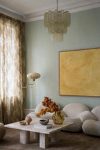 Art Glass Tronchi Chandelier