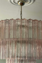 Art Glass Tronchi Chandelier