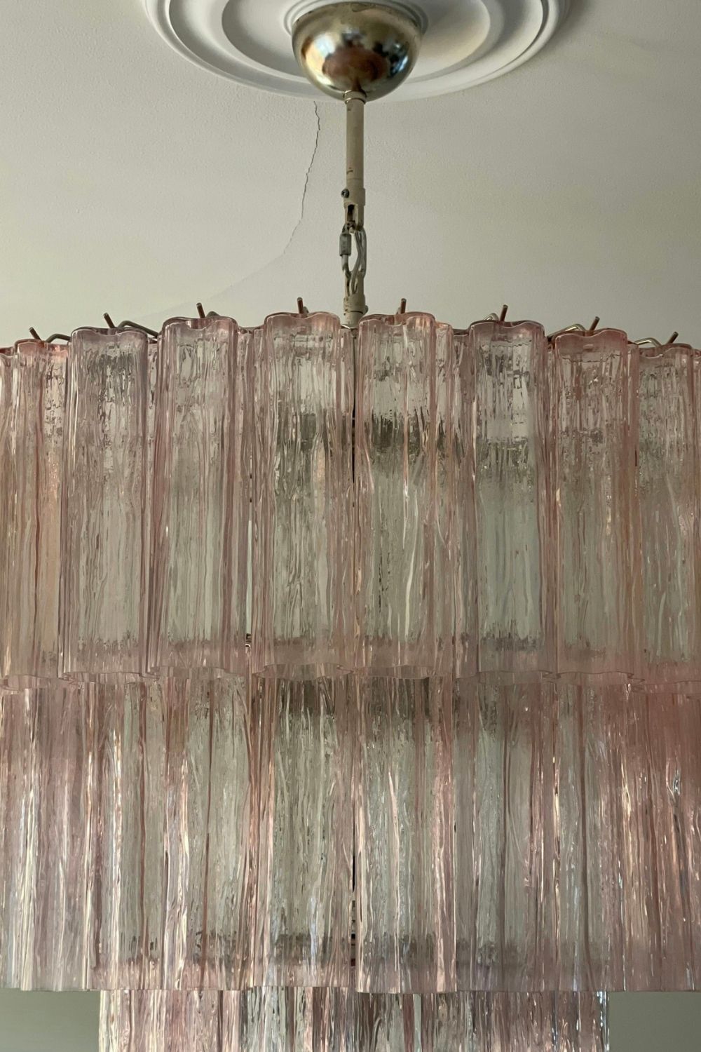Art Glass Tronchi Chandelier