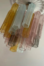Art Glass Tronchi Chandelier