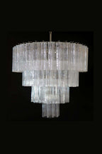 Art Glass Tronchi Chandelier