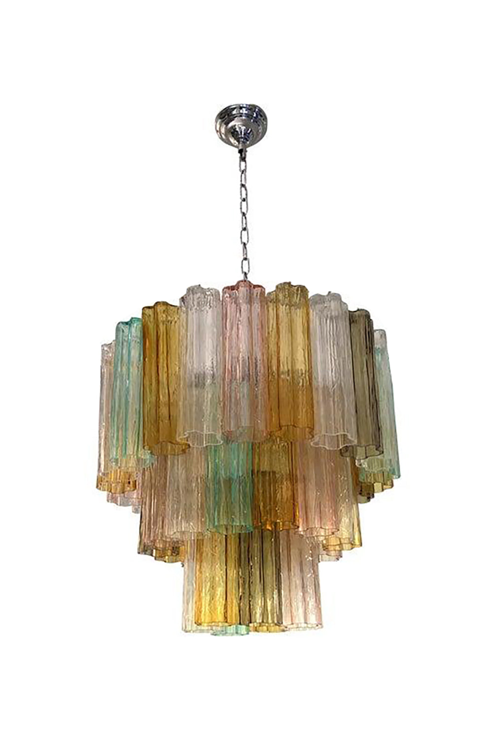 Art Glass Tronchi Chandelier