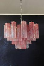 Art Glass Tronchi Chandelier