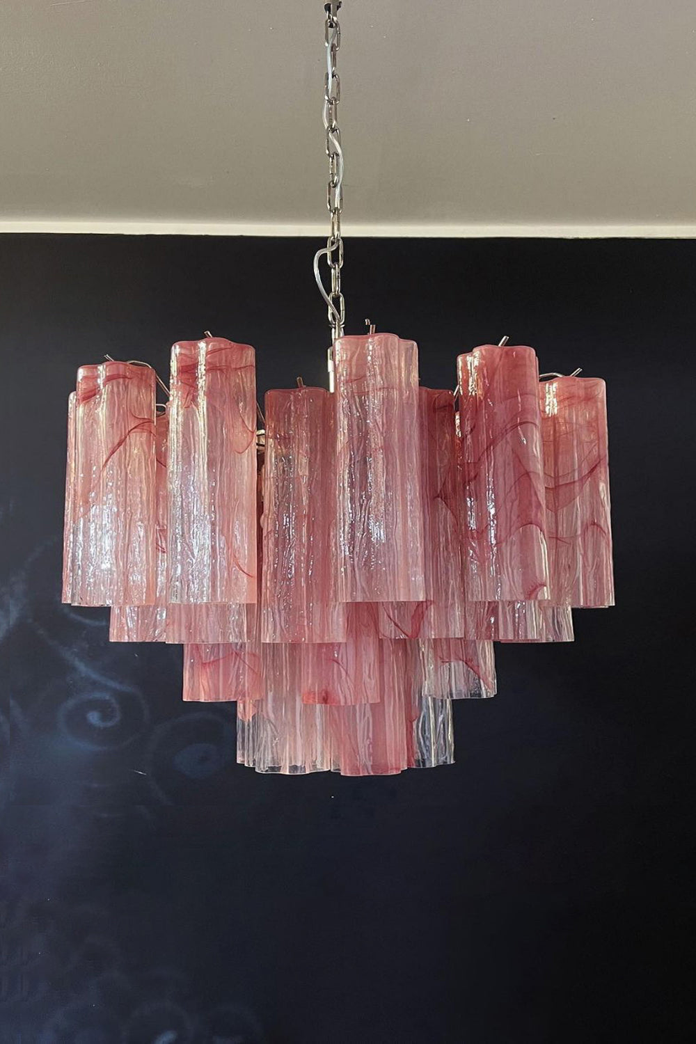 Art Glass Tronchi Chandelier