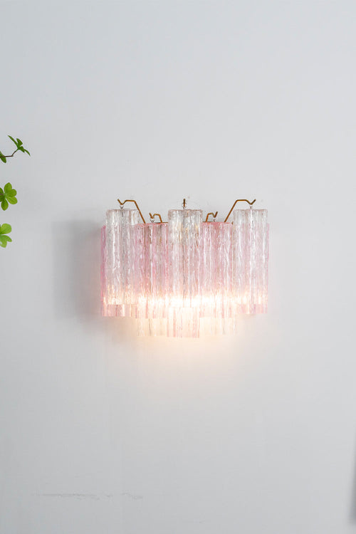 Art Style Glass Wall Lamp