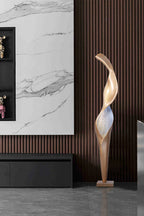 Art Torch Sculpture Floor Lamp