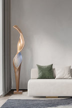 Art Torch Sculpture Floor Lamp