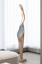 Art Torch Sculpture Floor Lamp