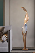 Art Torch Sculpture Floor Lamp