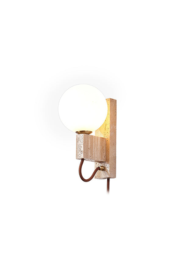 Atlas Globe Wall Sconce