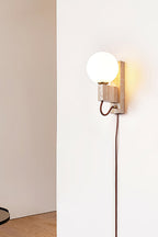 Atlas Globe Wall Sconce