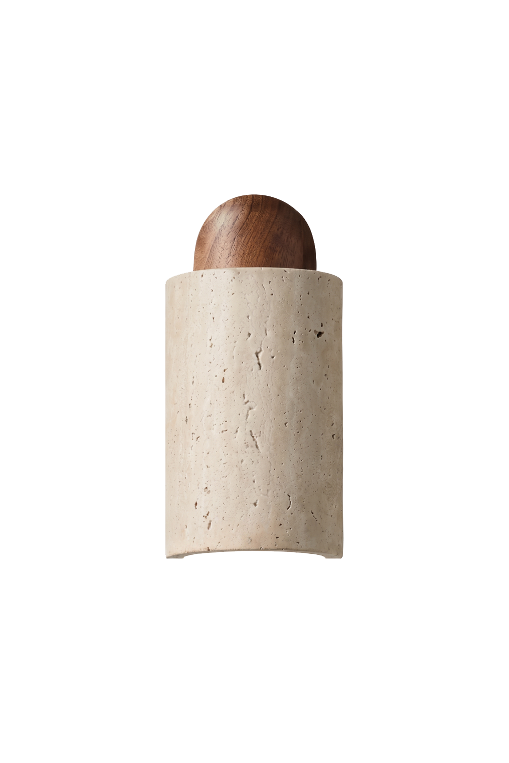 Aura Travertine Wall Light