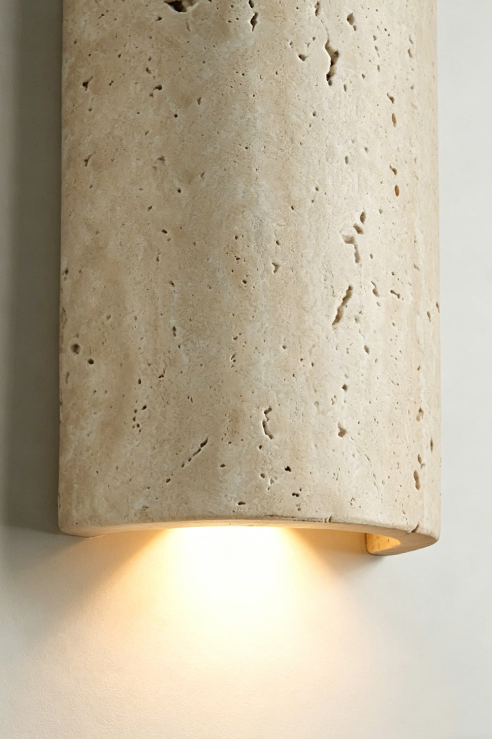 Aura Travertine Wall Light
