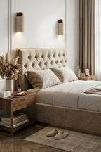 Aura Travertine Wall Light