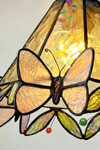 Aura Vine Stained Glass Wall Sconce