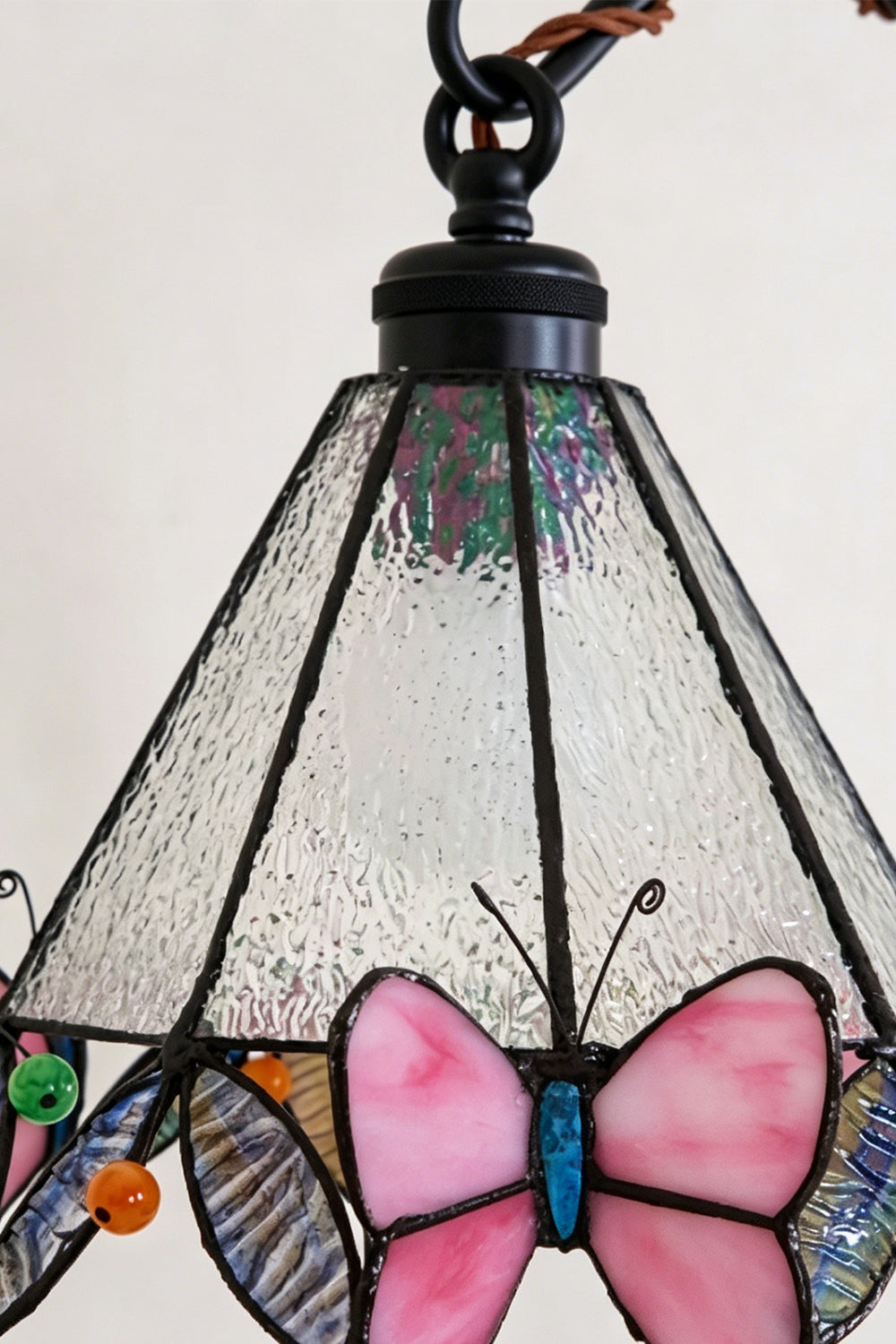 Aura Vine Stained Glass Wall Sconce