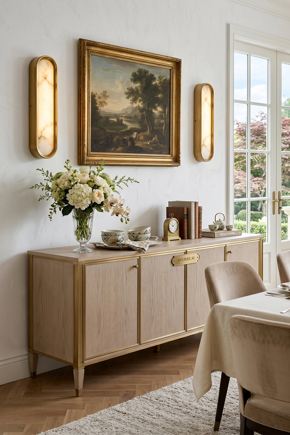 Aurelia Alabaster Wall Light